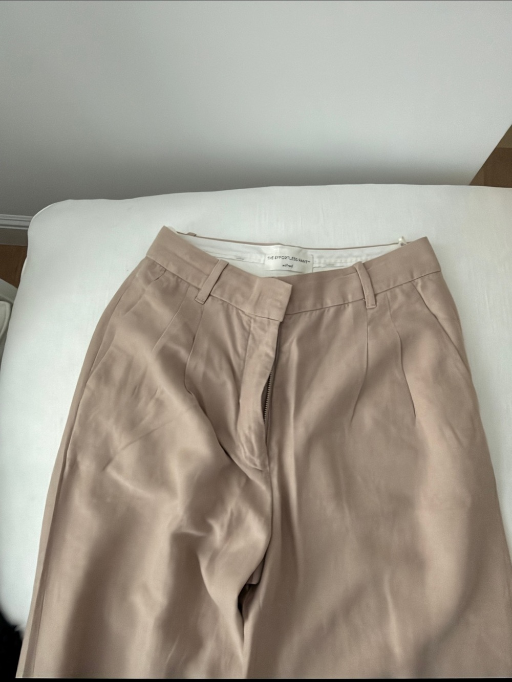 Wilfred effortless pants in Taupe Linen